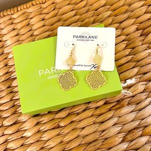 Park Lane gold statement earrings